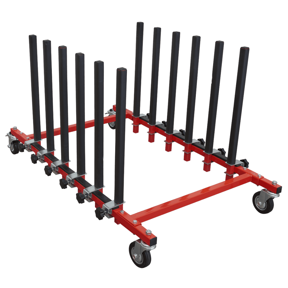 Panel Storage Rack Mobile Holds 5 Panels Model No-MK76