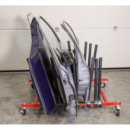 Panel Storage Rack Mobile Holds 5 Panels Model No-MK76