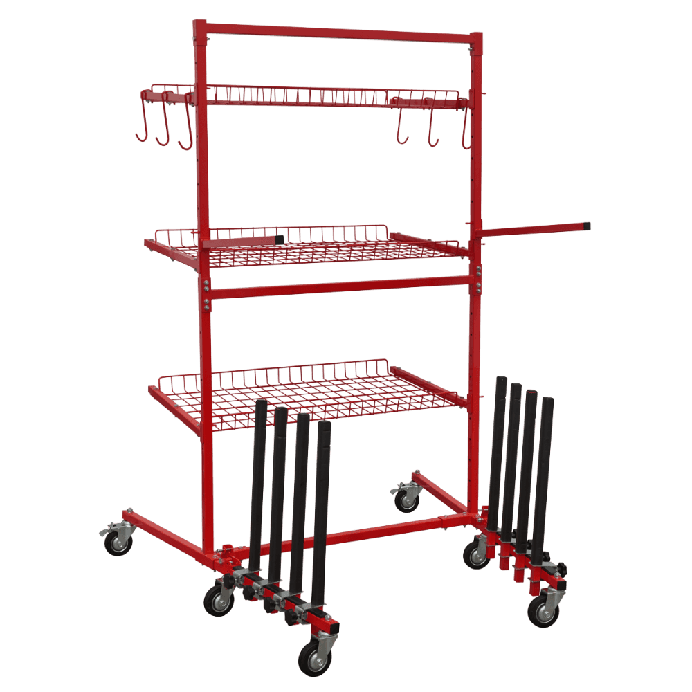 Parts Cart with Panel Train Model No-MK75