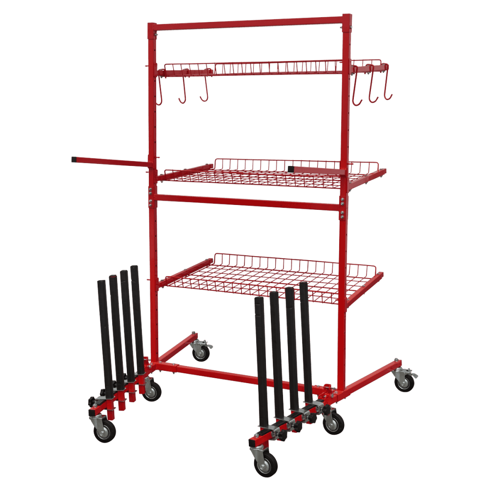 Parts Cart with Panel Train Model No-MK75
