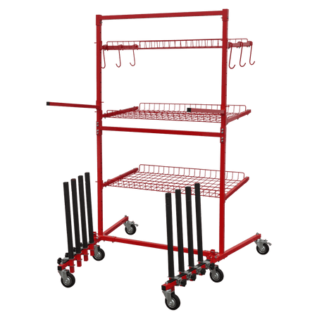 Parts Cart with Panel Train Model No-MK75