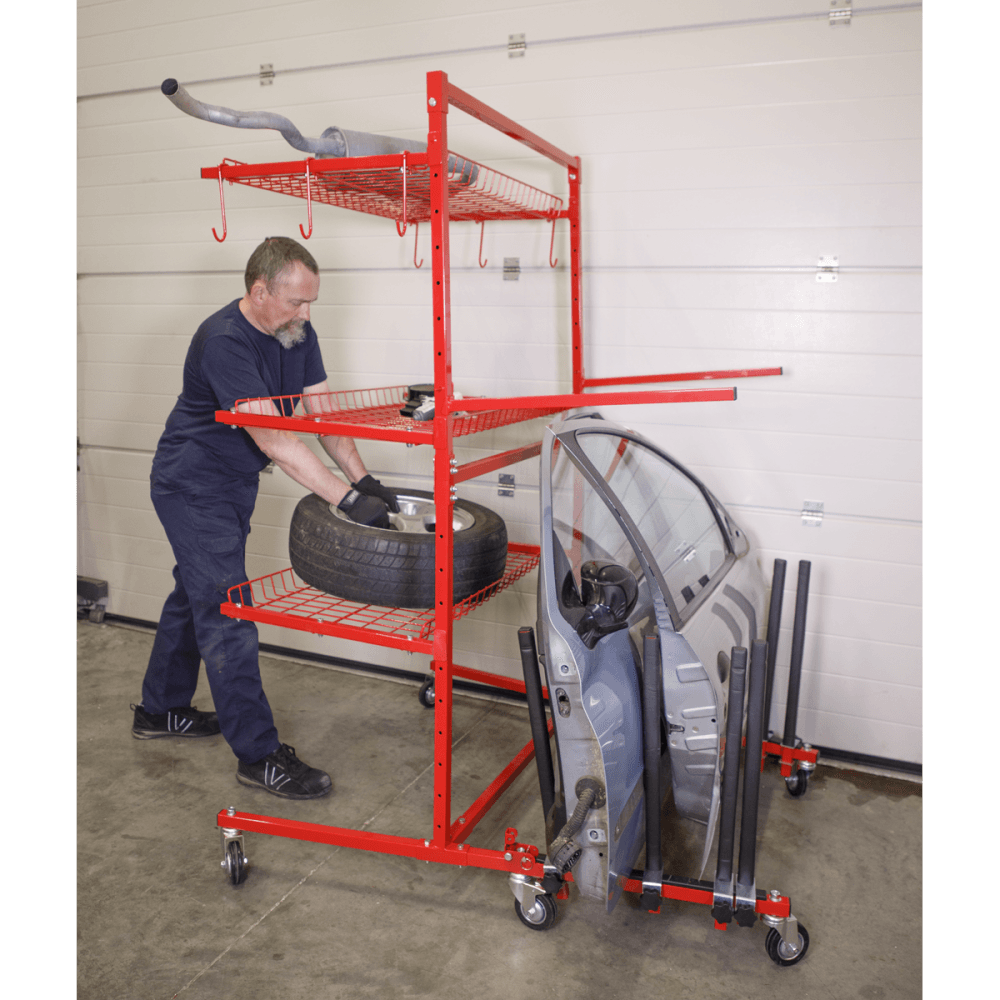 Parts Cart with Panel Train Model No-MK75