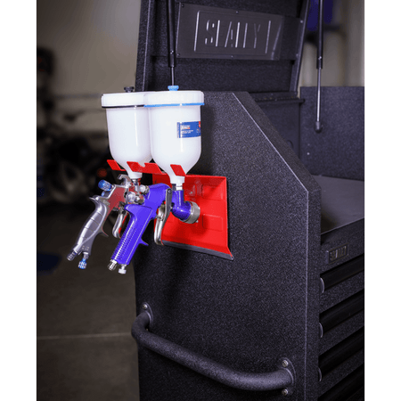 Magnetic Spray Gun Holder - 2 Gun Model No-MSH03