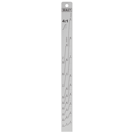 Aluminium Paint Measuring Stick 2:1/4:1 Model No-PA04