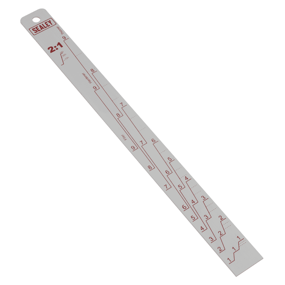 Aluminium Paint Measuring Stick 2:1/4:1 Model No-PA04