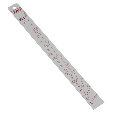 Aluminium Paint Measuring Stick 2:1/4:1 Model No-PA04