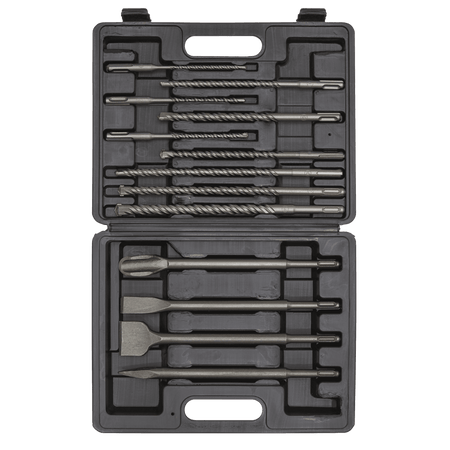 Worksafe® SDS Plus Drill Bit & Chisel Set 13pc : Model No-WDCS