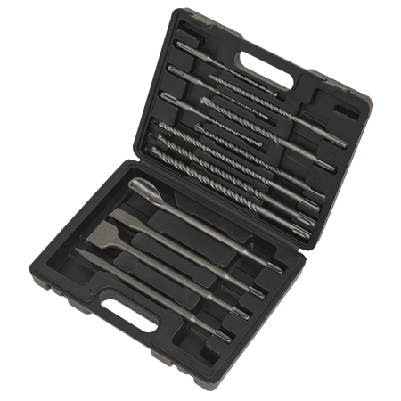 Worksafe® SDS Plus Drill Bit & Chisel Set 13pc : Model No-WDCS