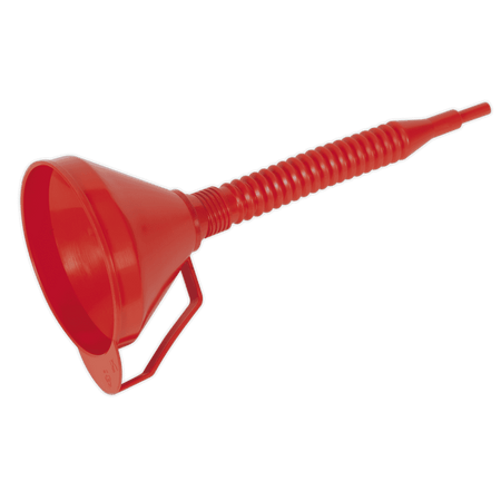 Sealey Funnel with Flexible Spout & Filter Medium 160mm Model No-F16F