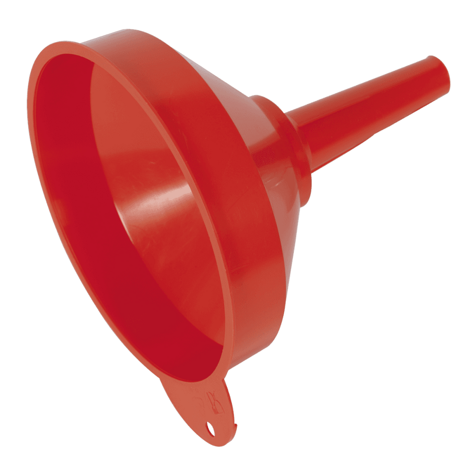 Sealey Funnel Medium 200mm Fixed Spout with Filter Model No-F2