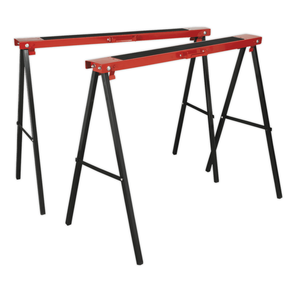 Sealey Fold Down Trestles Pair100kg Capacity per Trestle Model No- 7897