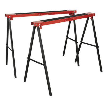 Sealey Fold Down Trestles Pair100kg Capacity per Trestle Model No- 7897