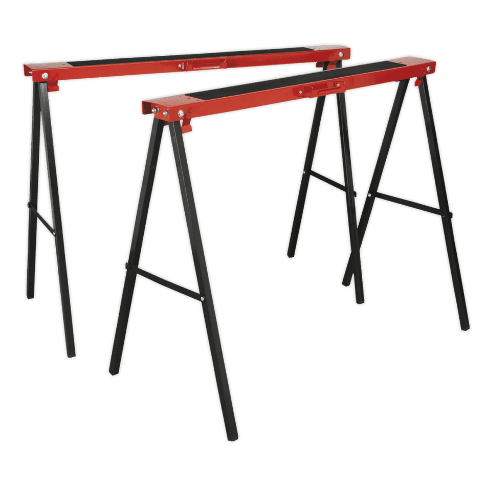 Sealey Fold Down Trestles Pair100kg Capacity per Trestle Model No- 7897