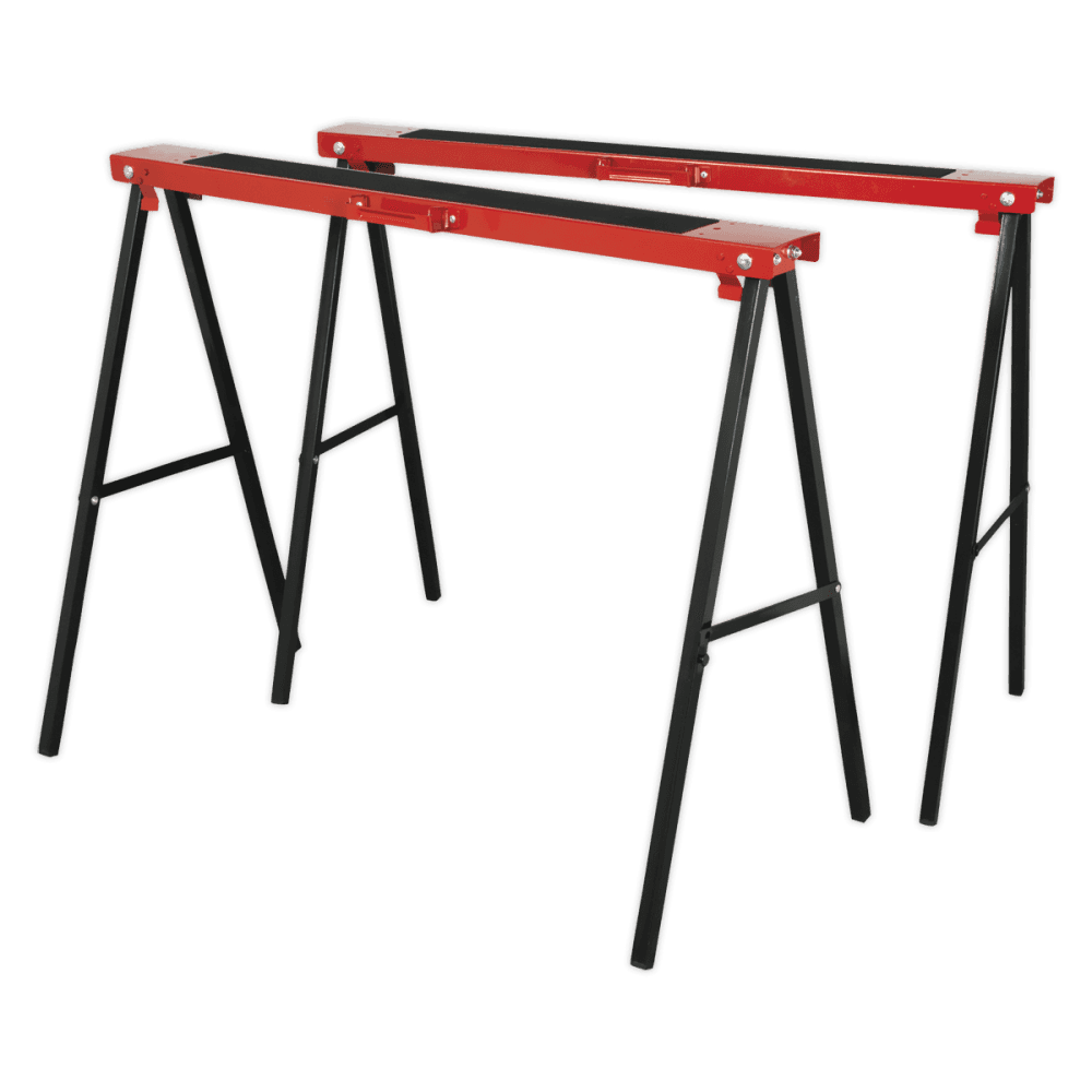 Sealey Fold Down Trestles Pair100kg Capacity per Trestle Model No- 7897