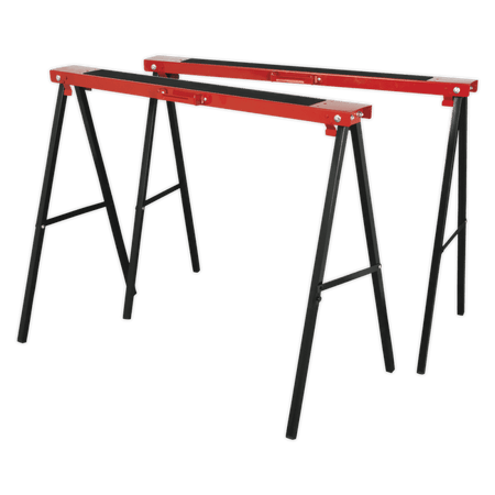 Sealey Fold Down Trestles Pair100kg Capacity per Trestle Model No- 7897