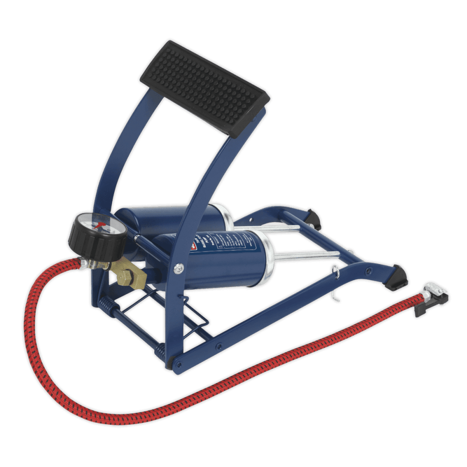 Sealey Foot Pump Twin Barrel Model No-FP2