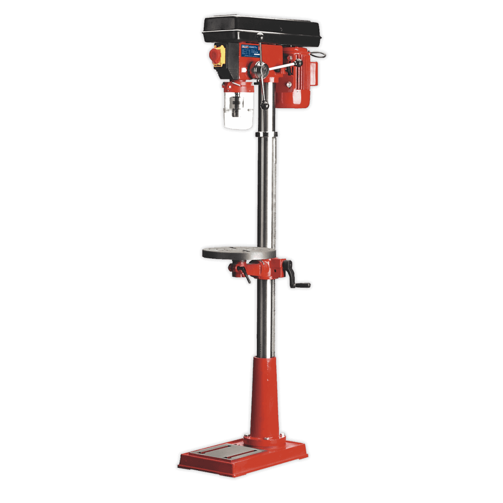 Sealey Pillar Drill Floor 12-Speed 1530mm Height 370W/230V Model No-GDM140F