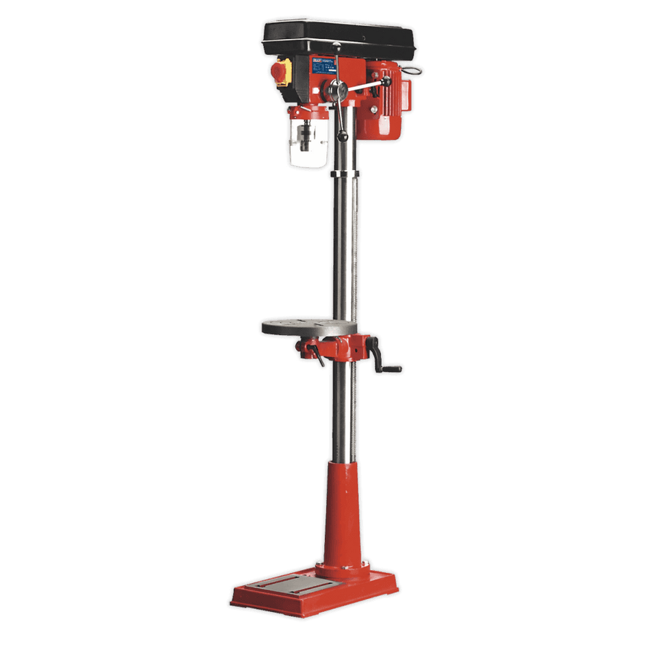 Sealey Pillar Drill Floor 12-Speed 1530mm Height 370W/230V Model No-GDM140F