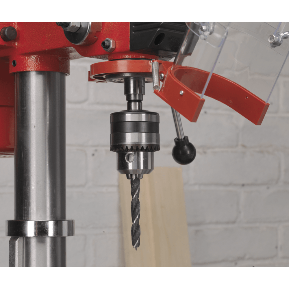 Sealey Pillar Drill Floor 12-Speed 1530mm Height 370W/230V Model No-GDM140F