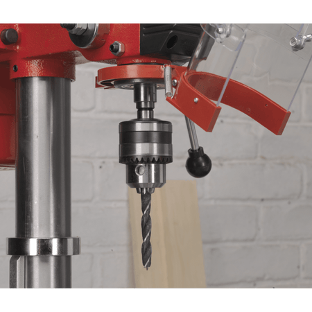 Sealey Pillar Drill Floor 12-Speed 1530mm Height 370W/230V Model No-GDM140F