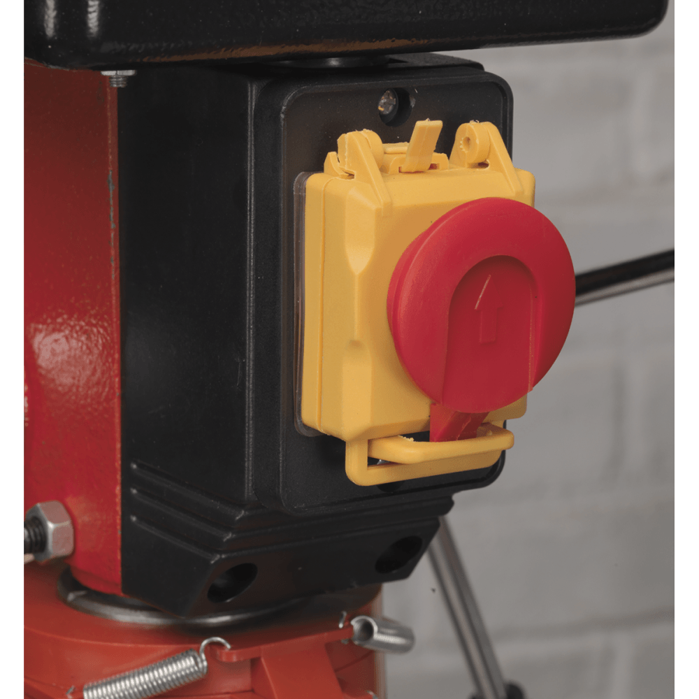 Sealey Pillar Drill Floor 12-Speed 1530mm Height 370W/230V Model No-GDM140F