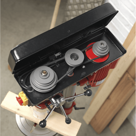 Sealey Pillar Drill Floor 12-Speed 1530mm Height 370W/230V Model No-GDM140F
