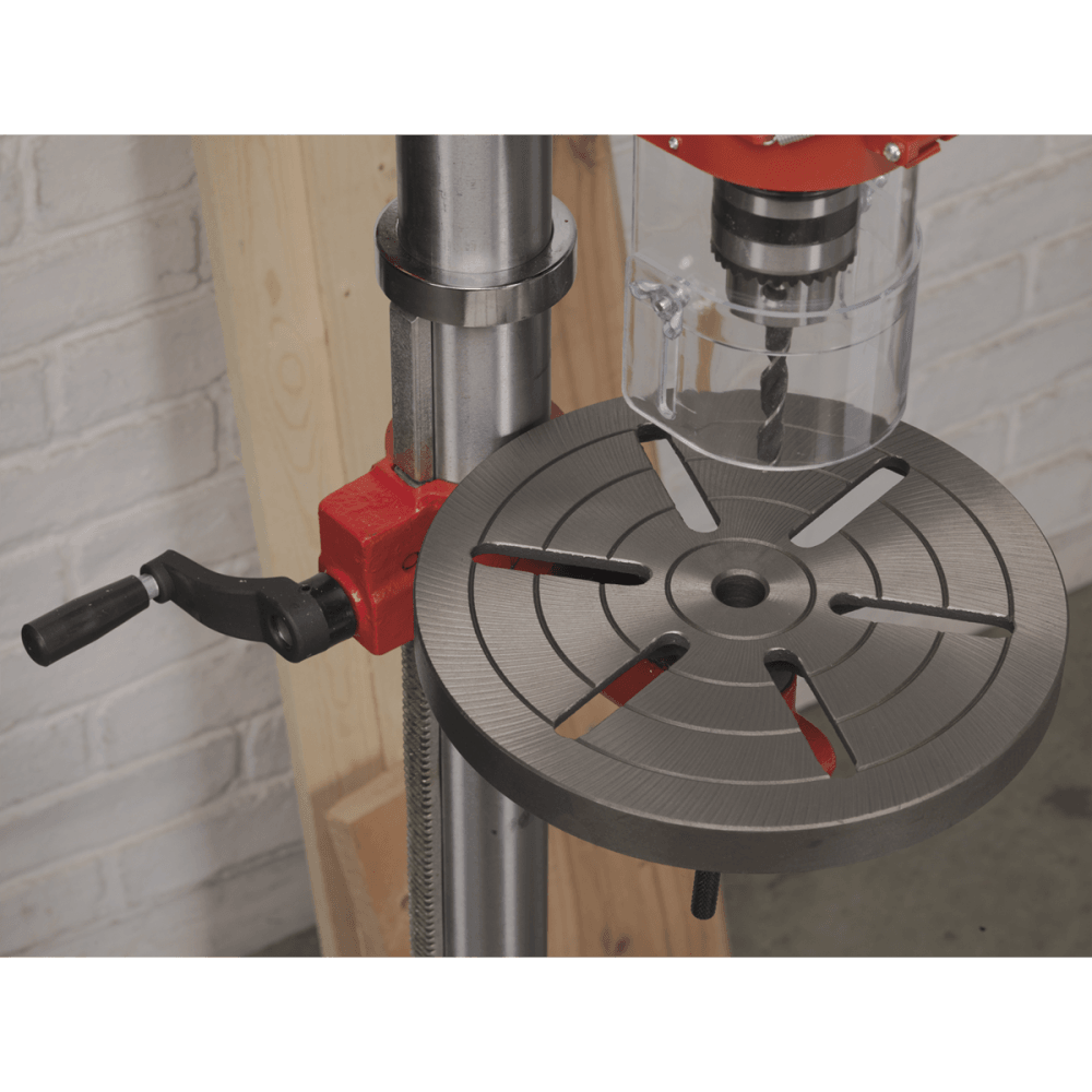 Sealey Pillar Drill Floor 12-Speed 1530mm Height 370W/230V Model No-GDM140F