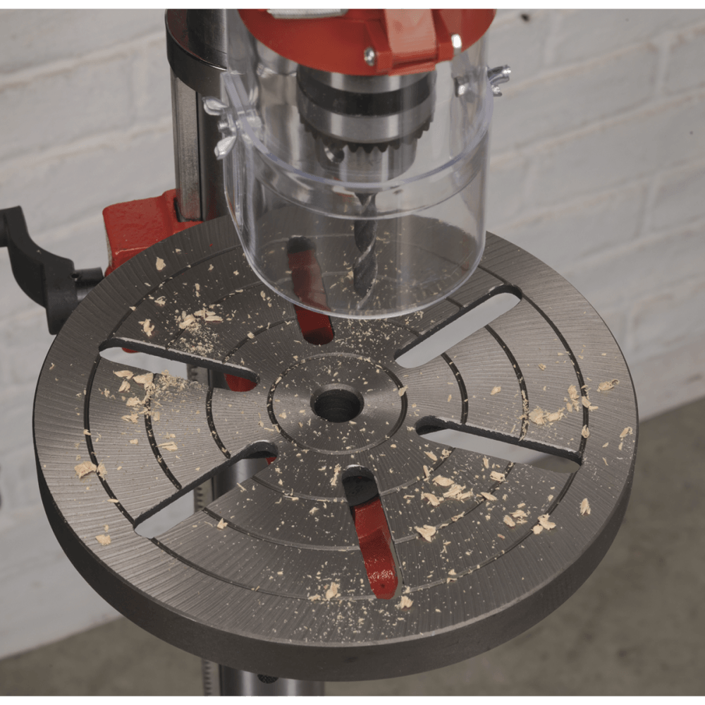 Sealey Pillar Drill Floor 12-Speed 1530mm Height 370W/230V Model No-GDM140F