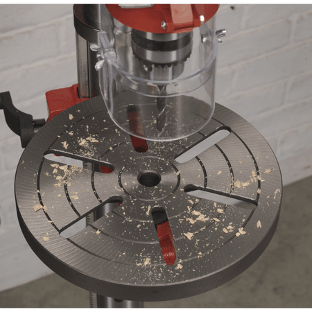 Sealey Pillar Drill Floor 12-Speed 1530mm Height 370W/230V Model No-GDM140F
