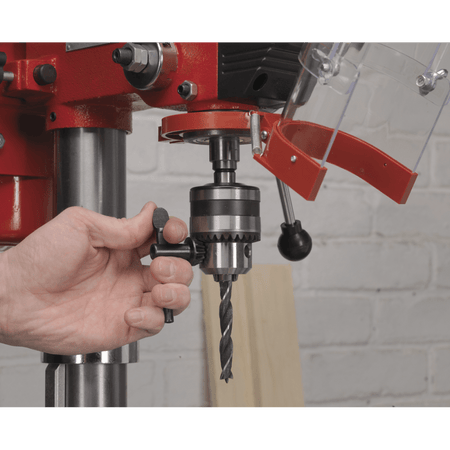 Sealey Pillar Drill Floor 12-Speed 1530mm Height 370W/230V Model No-GDM140F