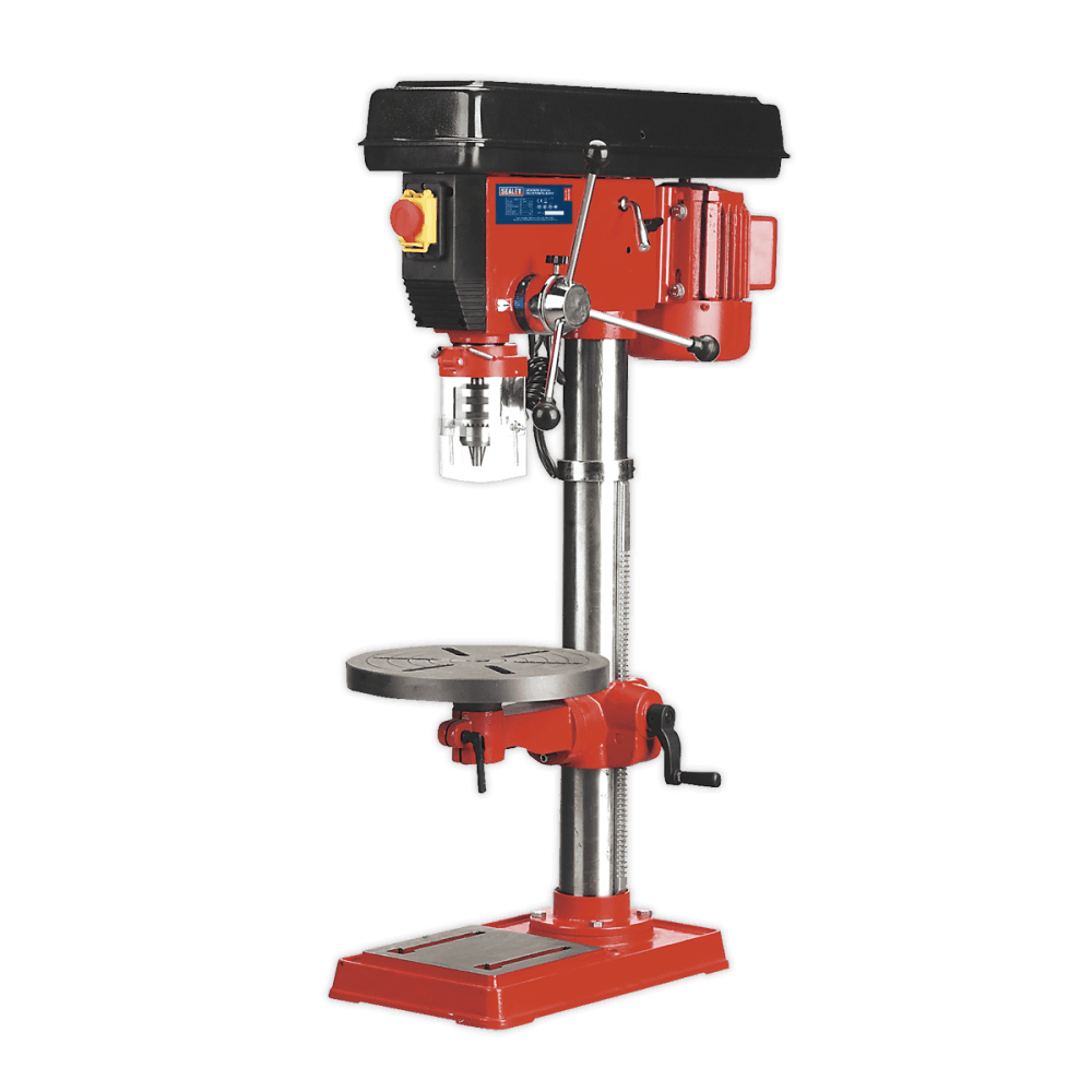Sealey Pillar Drill Bench 16-Speed 1070mm Height 650W/230V Model No-GDM150B