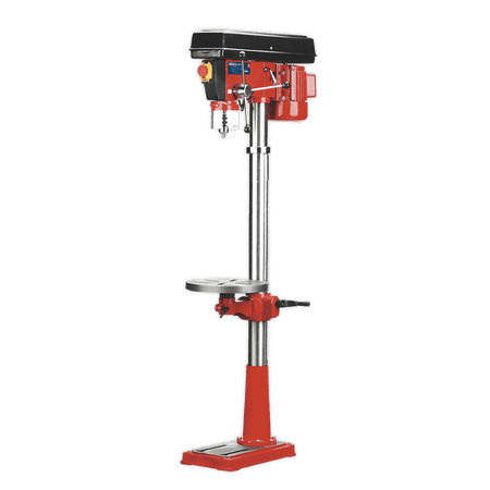 Sealey Pillar Drill Floor 16-Speed 1580mm Height 550W/230V Model No-GDM160F
