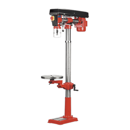 Sealey Radial Pillar Drill Floor 5-Speed 1630mm Height 550W/230V Model No-GDM1630FR