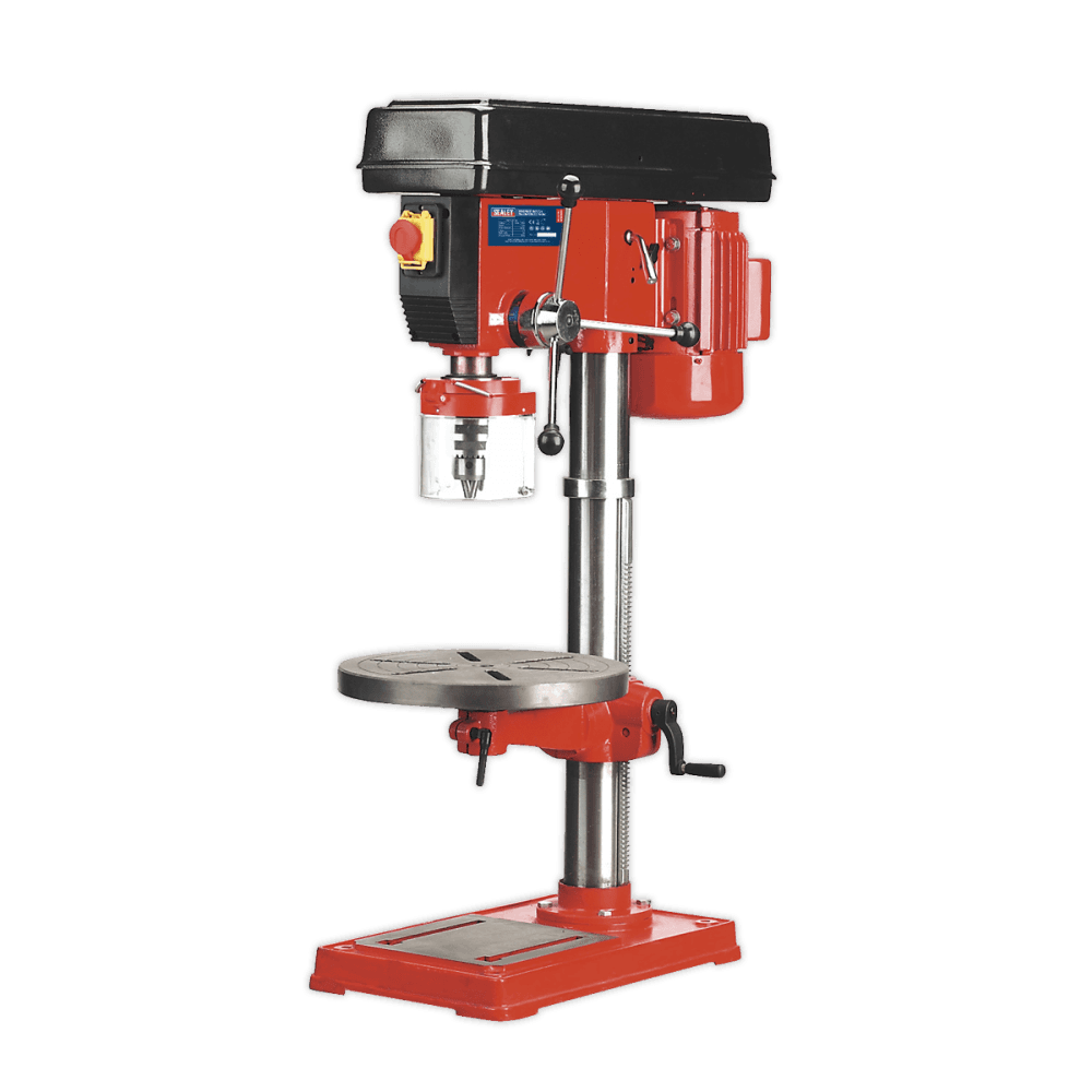 Sealey Pillar Drill Bench 16-Speed 1085mm Height 750W/230V Model No-GDM180B