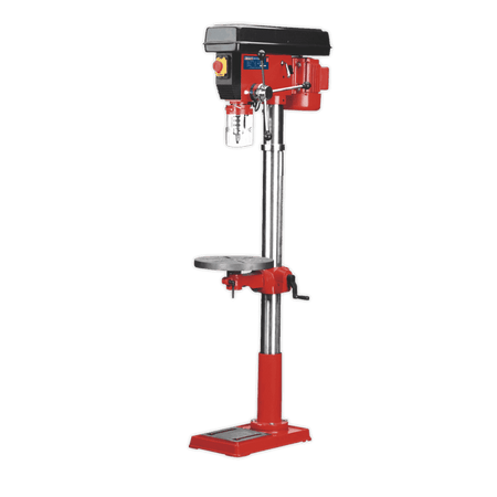 Sealey Pillar Drill Floor 16-Speed 1630mm Height 650W/230V Model No-GDM200F