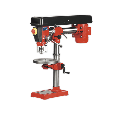 Sealey Radial Pillar Drill Bench 5-Speed 790mm Height 550W/230V Model No-GDM790BR