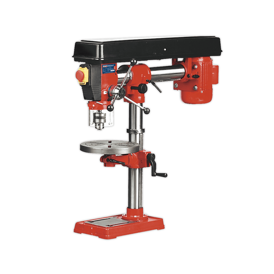 Sealey Radial Pillar Drill Bench 5-Speed 790mm Height 550W/230V Model No-GDM790BR