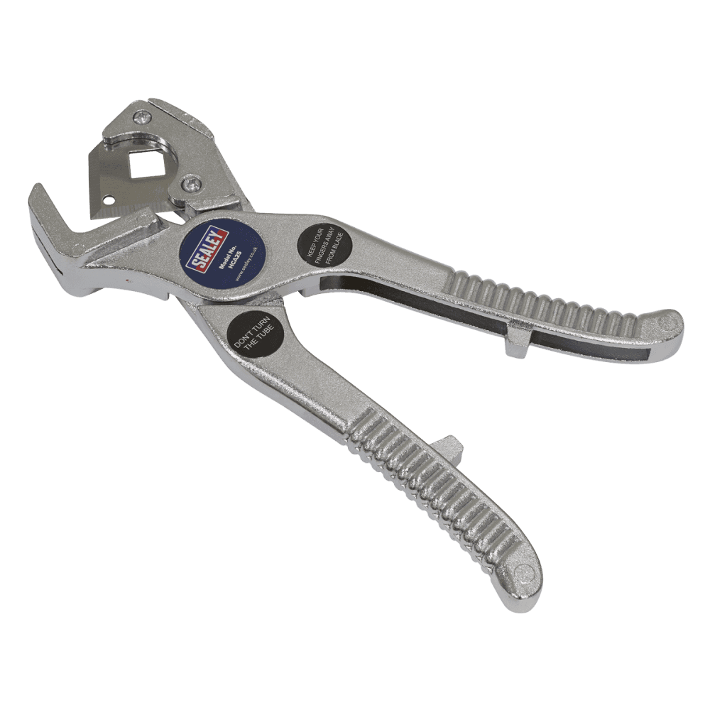 Sealey Rubber & Reinforced Hose Cutter 3-25mm Die Cast Alloy Model No-HCA25