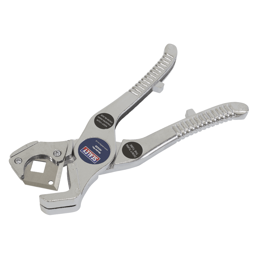 Sealey Rubber & Reinforced Hose Cutter 3-25mm Die Cast Alloy Model No-HCA25