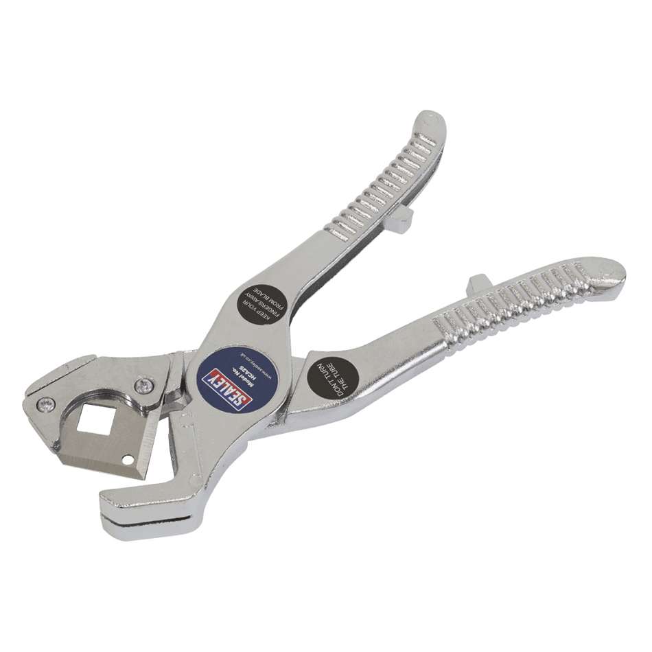 Sealey Rubber & Reinforced Hose Cutter 3-25mm Die Cast Alloy Model No-HCA25