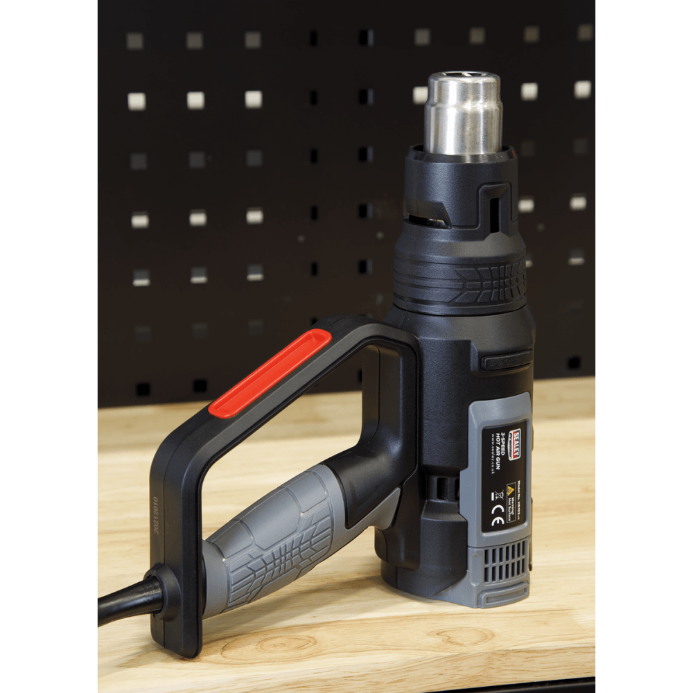 Sealey Hot Air Gun 2000W 3-Speed 50-600Â¶ÃºC Variable Heat Model No-HS102