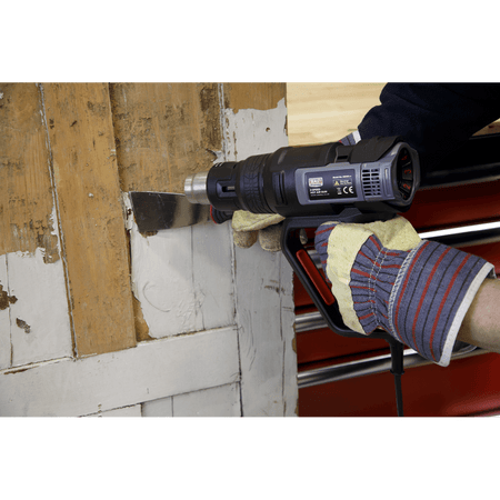 Sealey Hot Air Gun 2000W 3-Speed 50-600Â¶ÃºC Variable Heat Model No-HS102