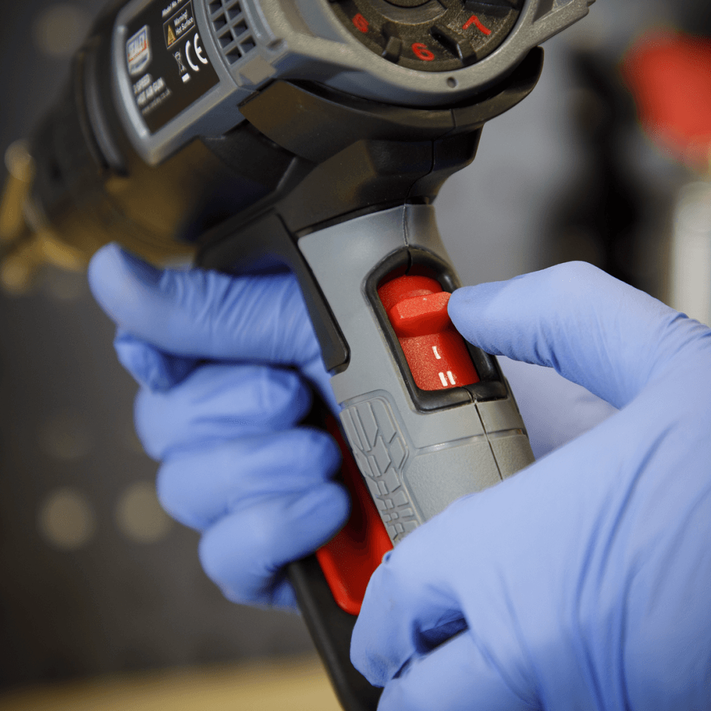 Sealey Hot Air Gun 2000W 3-Speed 50-600Â¶ÃºC Variable Heat Model No-HS102