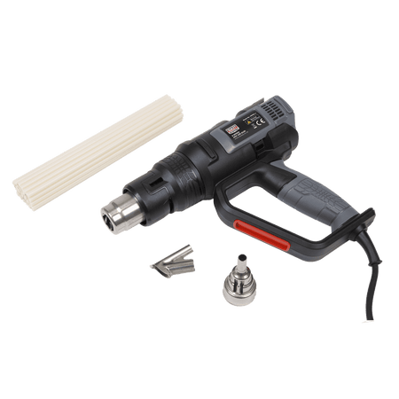 Sealey Plastic Welding Kit including HS102 Hot Air Gun Model No-HS102K