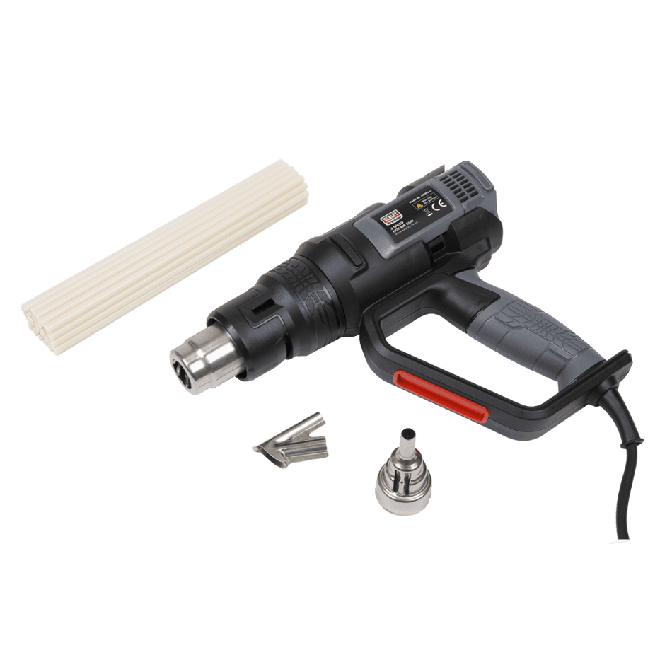 Sealey Plastic Welding Kit including HS102 Hot Air Gun Model No-HS102K
