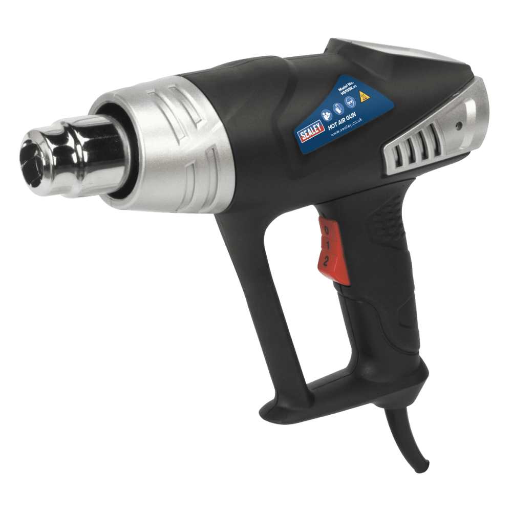 Sealey Hot Air Gun Kit 2-Speed 350Â¶ÃºC/600Â¶ÃºC Model No-HS103K