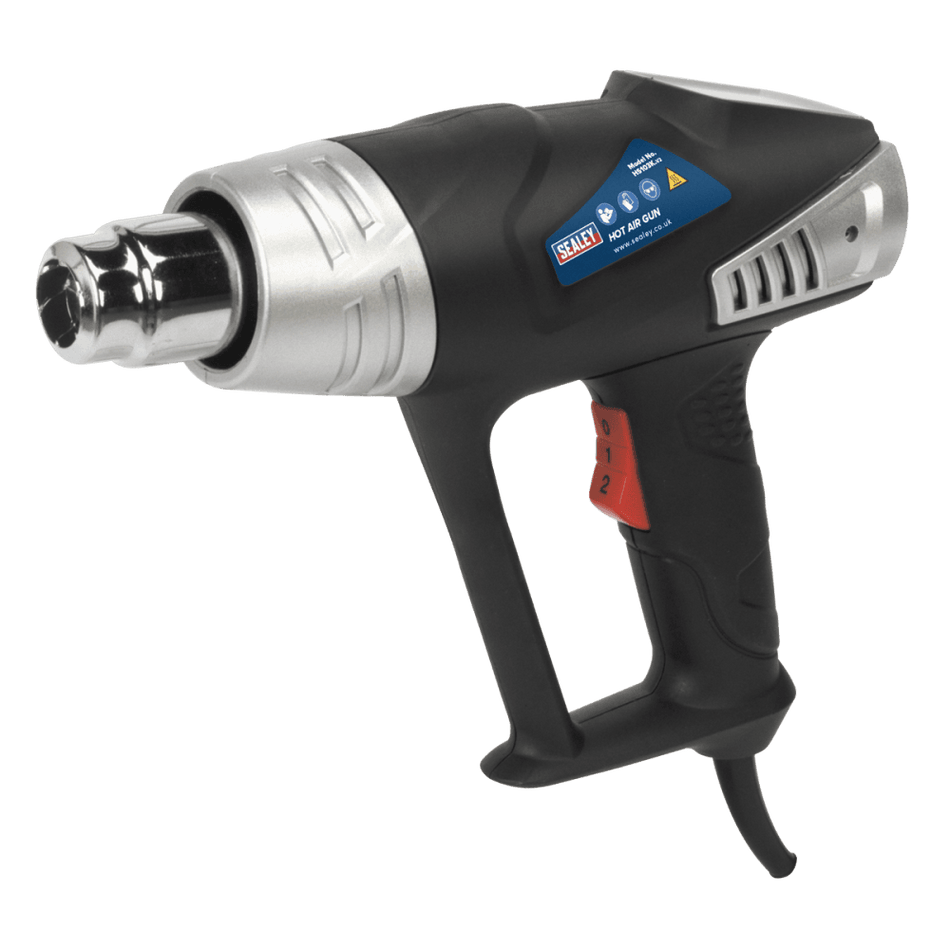Sealey Hot Air Gun Kit 2-Speed 350Â¶ÃºC/600Â¶ÃºC Model No-HS103K