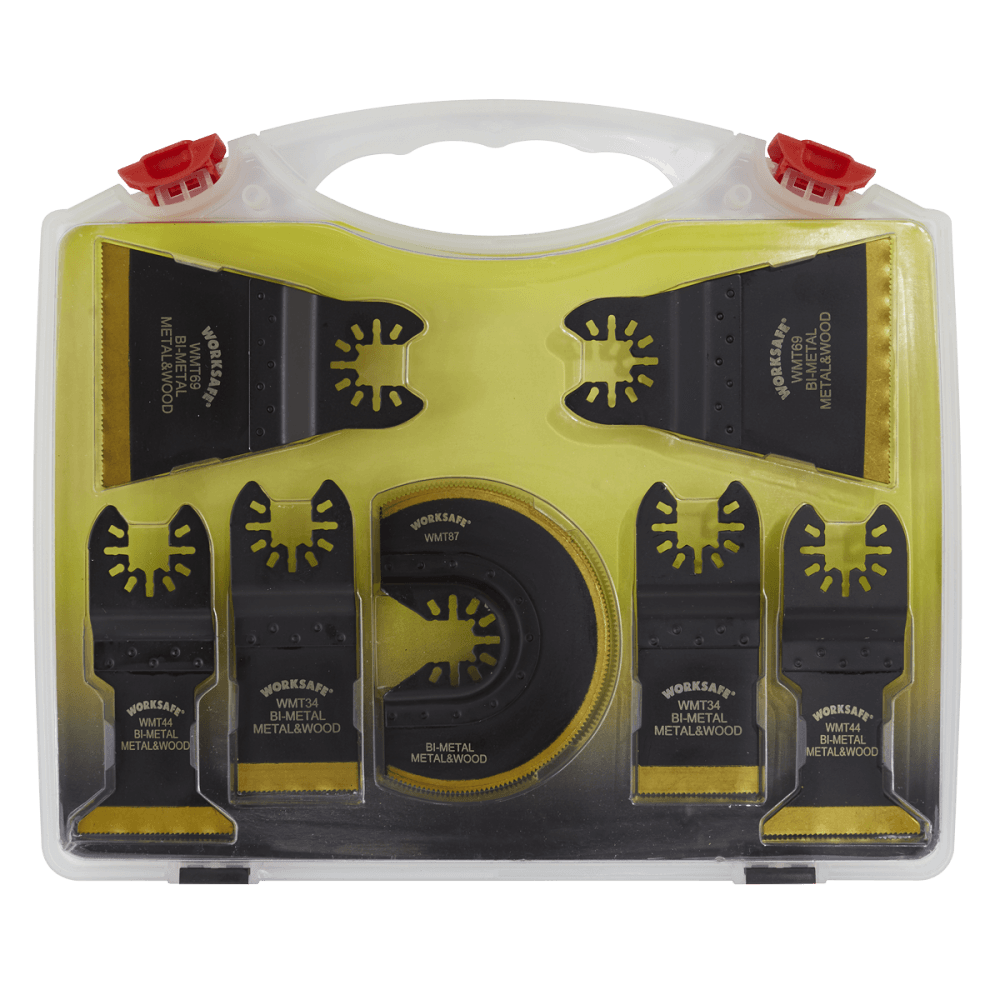 Multi-Tool Blade Set Metal & Wood 7pc Model No-WMTSET