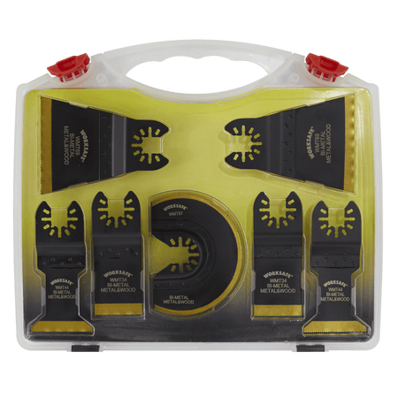 Multi-Tool Blade Set Metal & Wood 7pc Model No-WMTSET