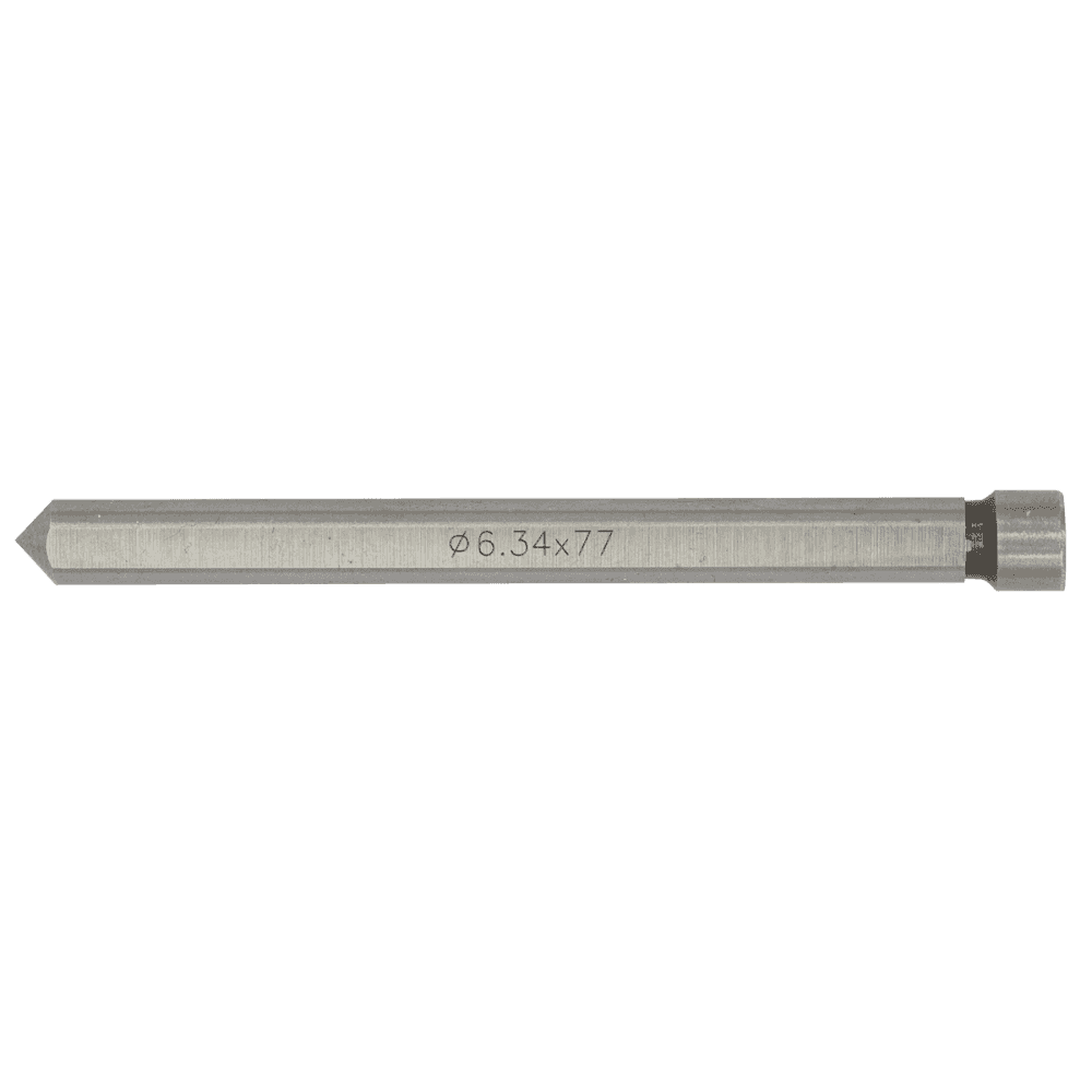 Short Straight Pin Pilot Rod 77mm Model No-RBSP